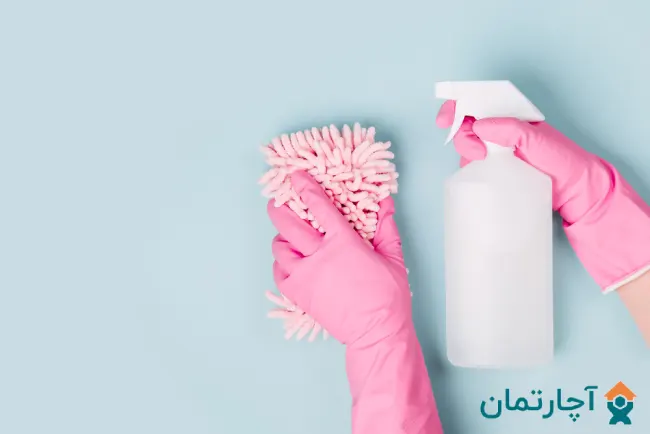 راه های نظافت منزل