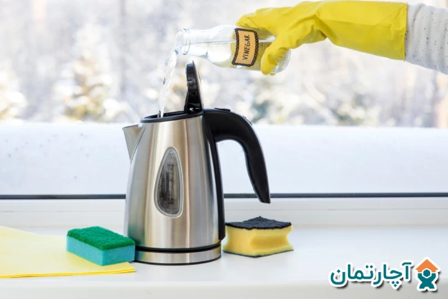 نوشابه برای رسوب زایی کتری