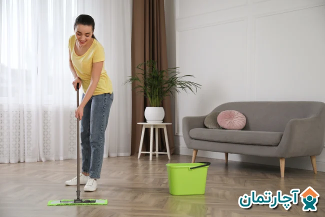 تميز كردن پاركت چوبي