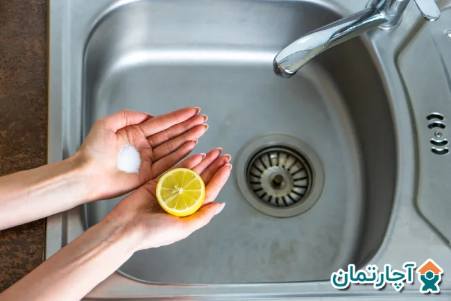 مواد تمیز کننده سینک