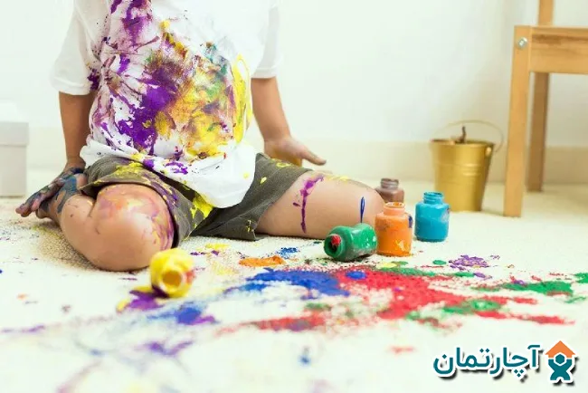 پاک کردن رنگ از لباس