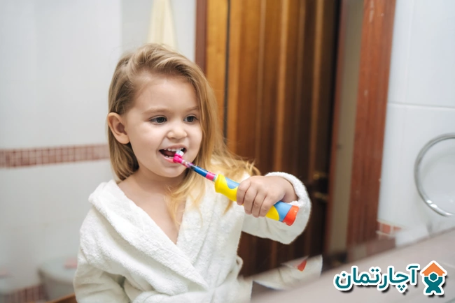 طریقه مسواک زدن کودکان