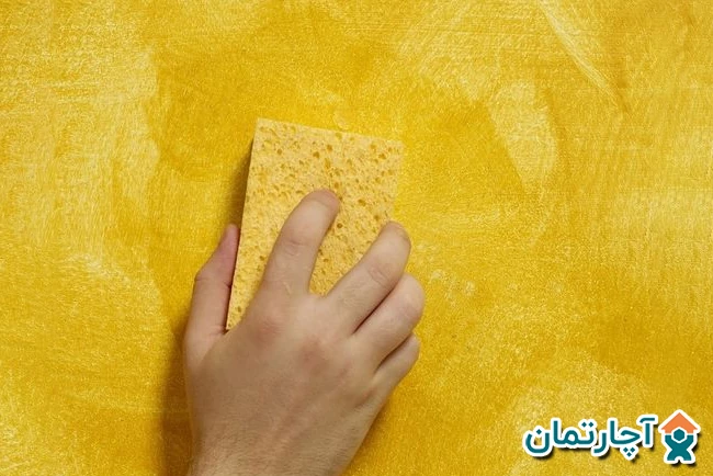 پاک کردن کاغذ دیواری