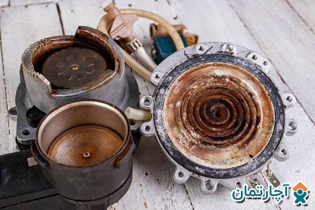 تمیز کردن قهوه ساز