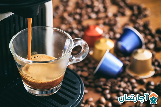 رسوب زدایی اسپرسو ساز